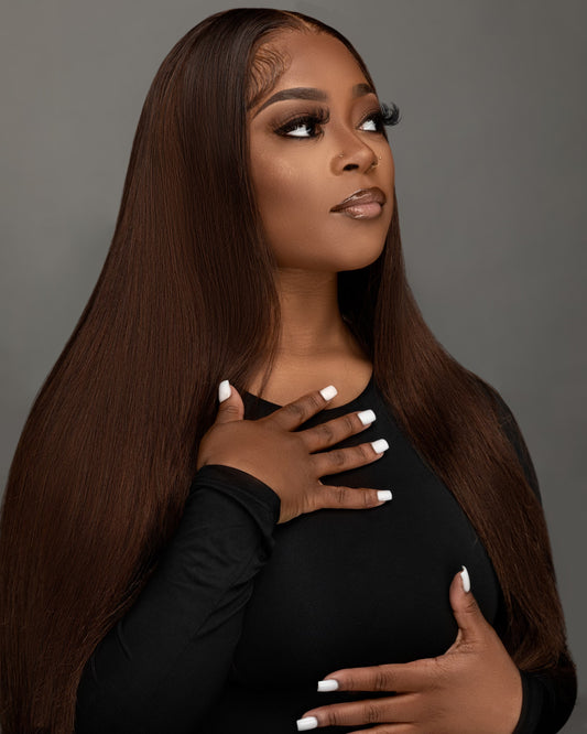 13X4 Transparent Frontal Wig | 180% Density